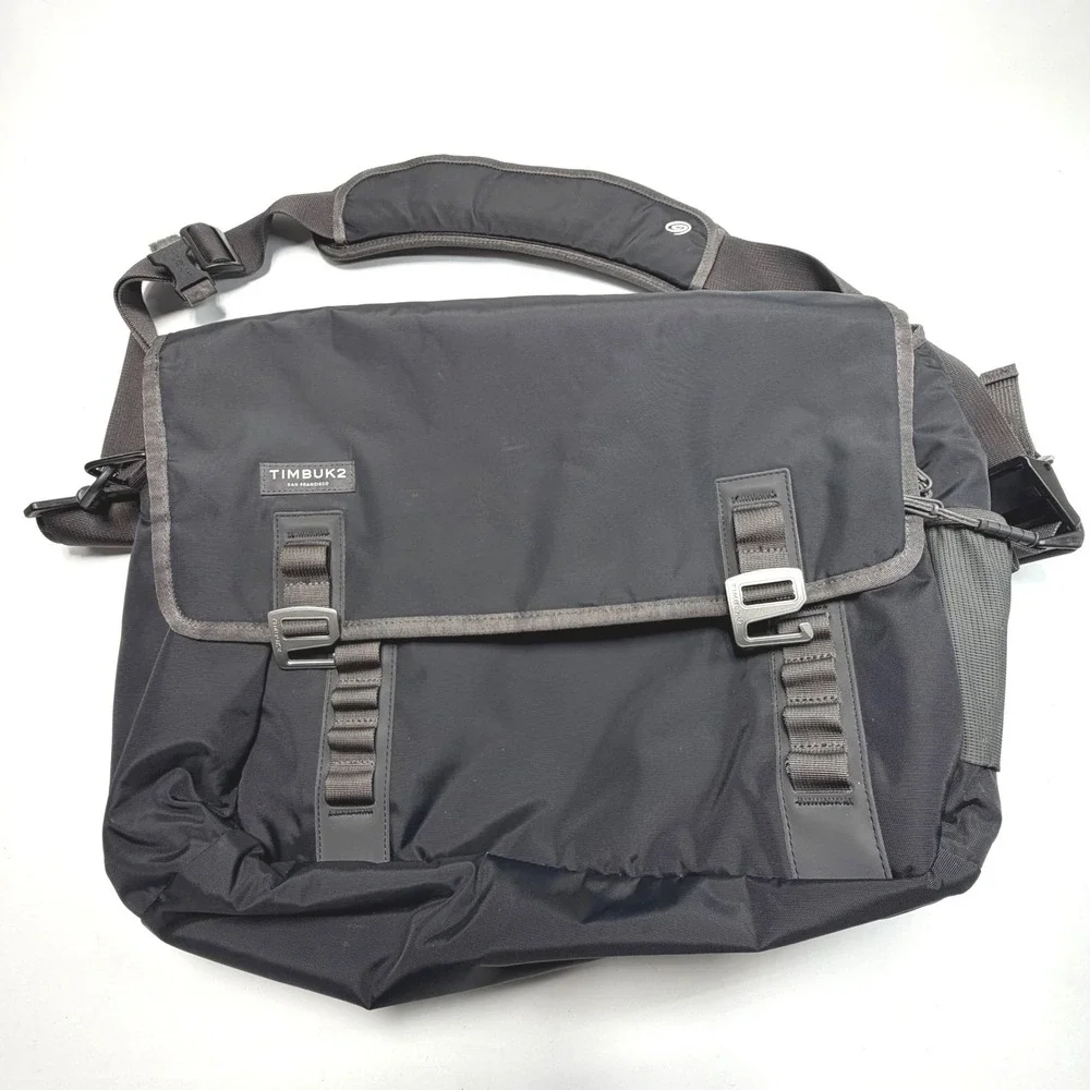Timbuk2 Messenger Bag Laptop Briefcase Black Travel Work Crossbody